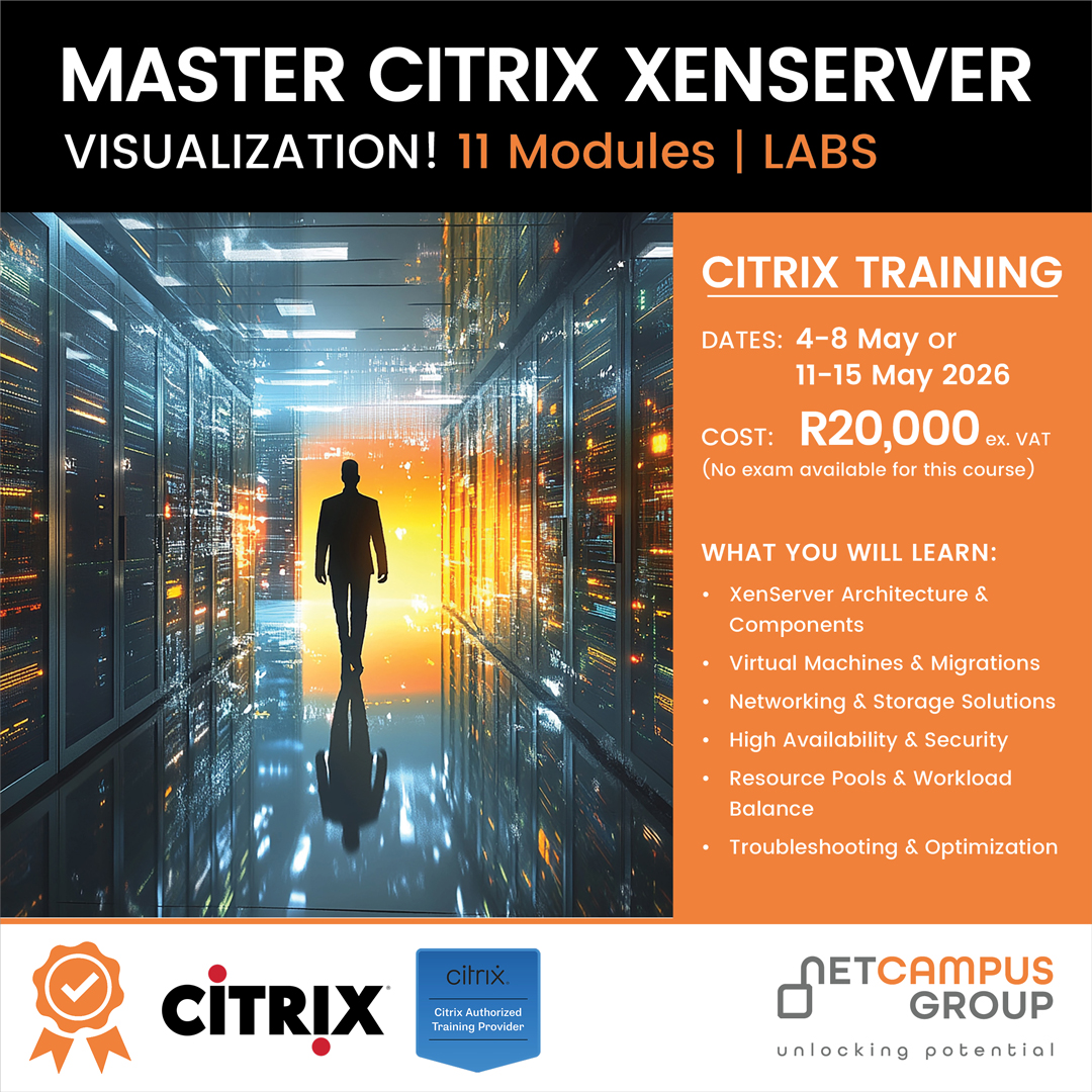 MASTER CITRIX XENSERVER